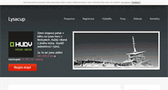 Desktop Screenshot of lysacup.cz