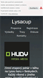 Mobile Screenshot of lysacup.cz